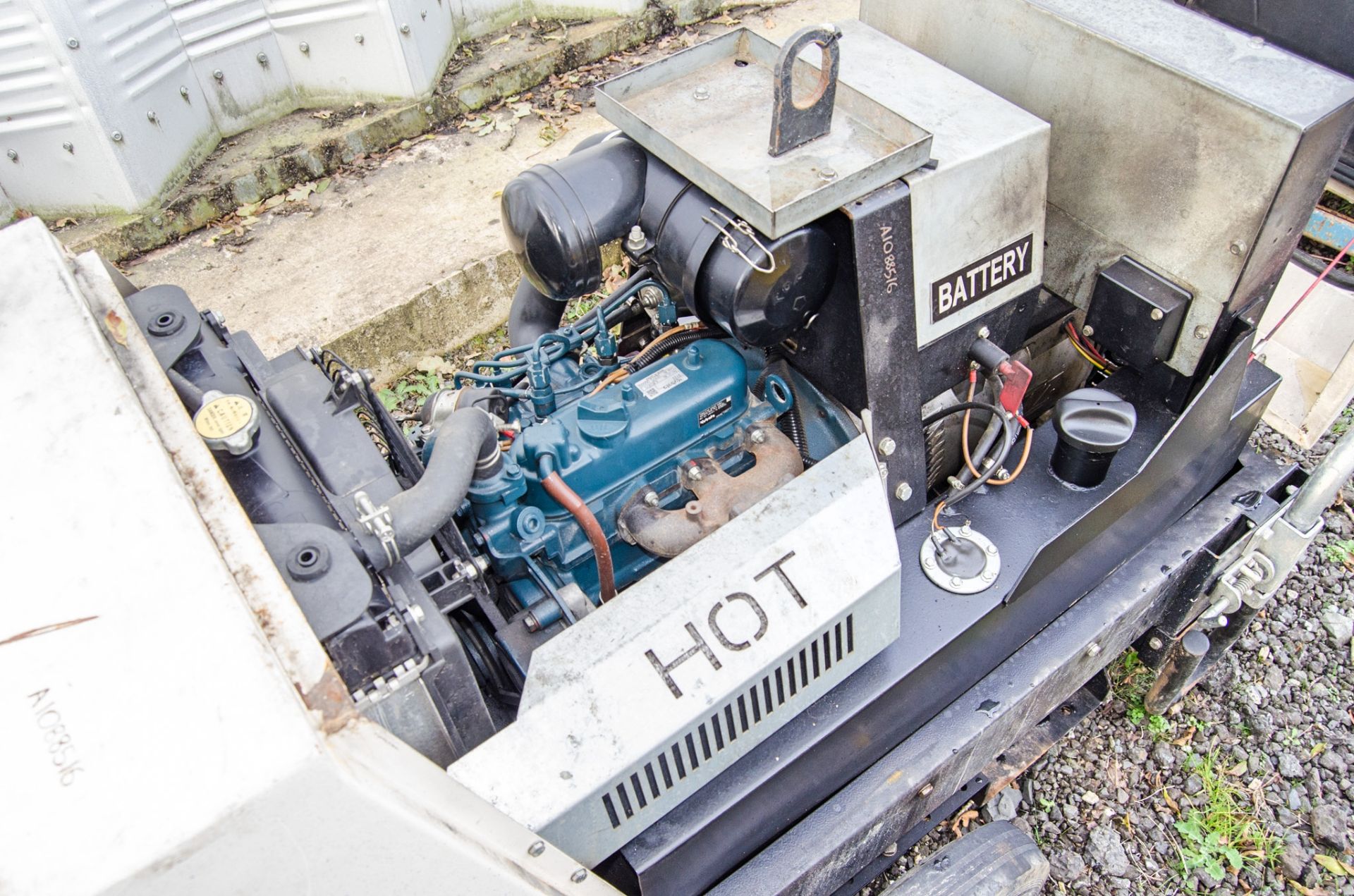MHM MG1000-SSK-V diesel driven 10 kva generator S/N: 229190028 Recorded hours: 3484 A1088516 - Image 5 of 5