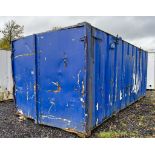 21ft x 9ft steel store site unit A508838