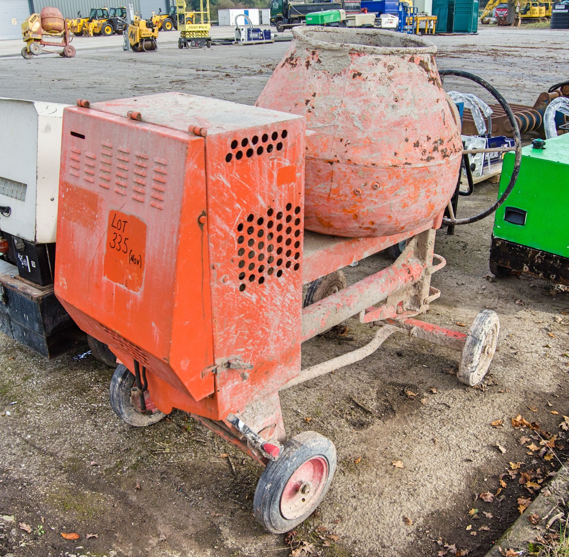 Belle Premier diesel driven site cement mixer A656022