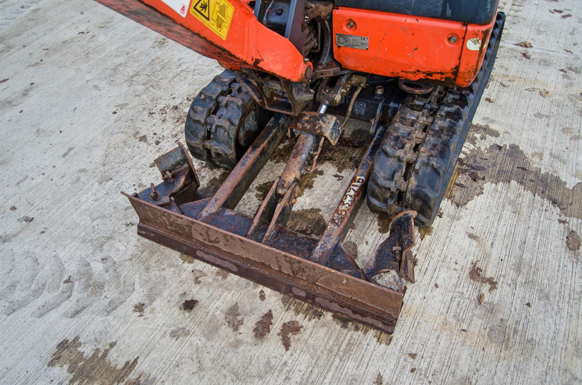 Kubota KX016-4 1.5 tonne rubber tracked mini excavator Year: 2014 S/N: 58176 Recorded Hours: 2059 - Image 13 of 24