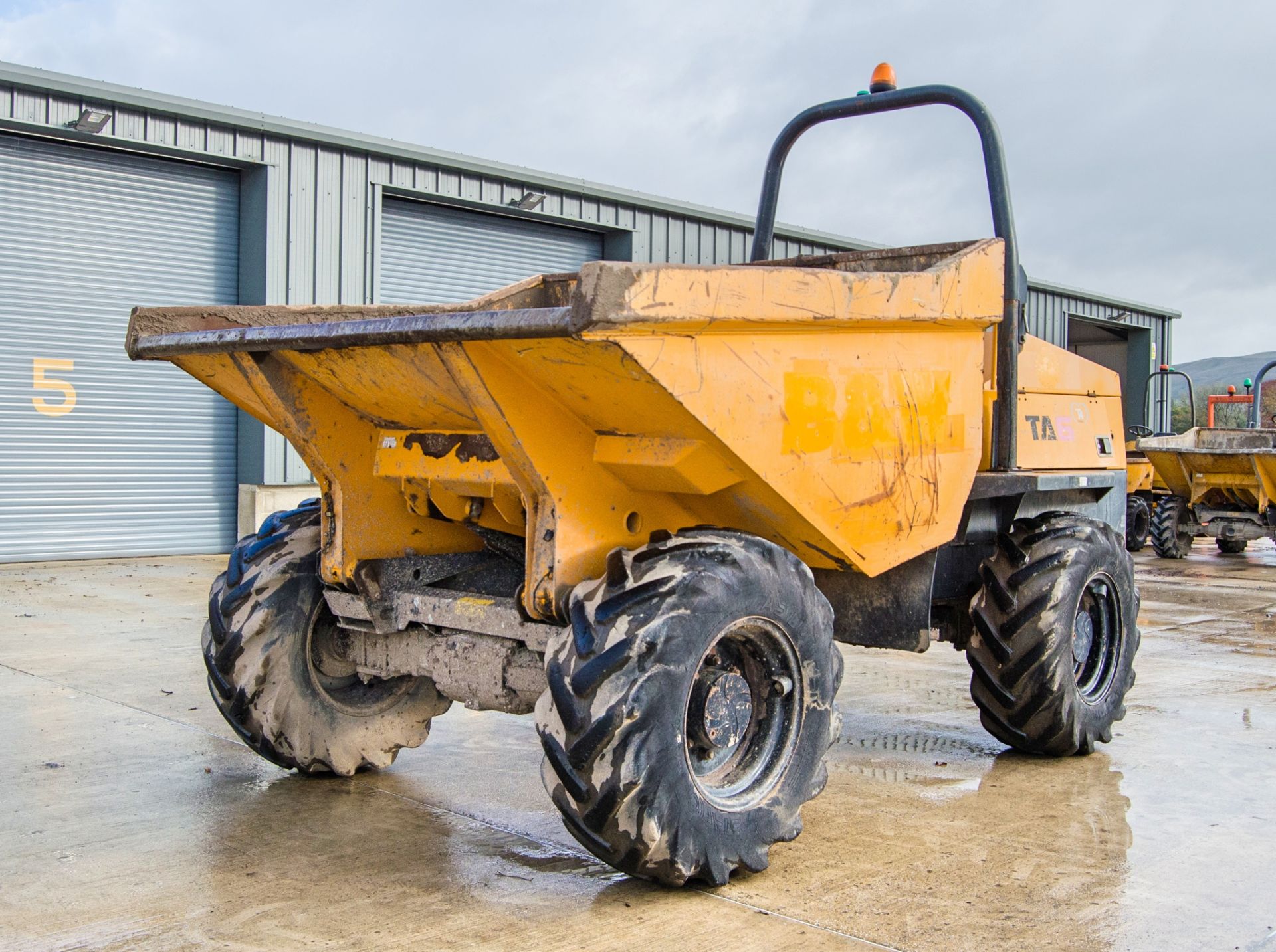 Terex TA6 6 tonne straight skip dumper Year: 2015 S/N:EF7PP7908 Recorded Hours: 2204 D2110