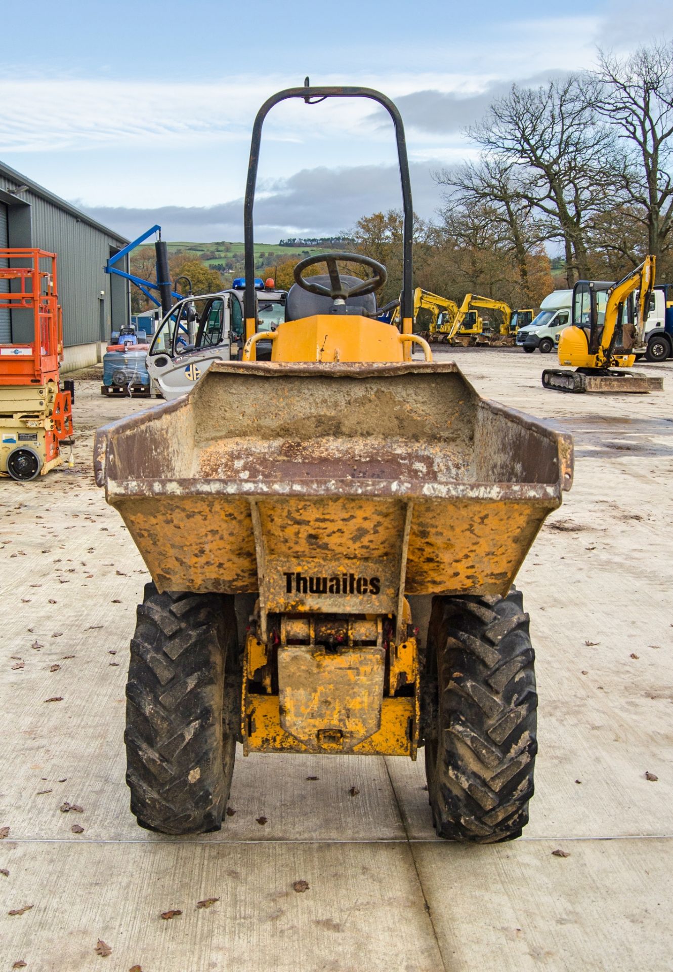 Thwaites 1 tone hi-tip dumper Year: 2014 S/N: 417C7940 Recorded Hours: 1829 - Image 5 of 22