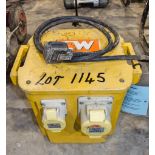 240v to 110v 5 kva site transformer E323142