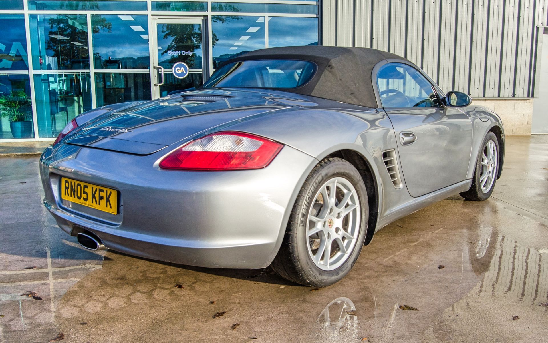 Porsche Boxster 2.7 litre 5 speed manual convertible roadster Registration Number: RN05 KFK Date - Image 3 of 45