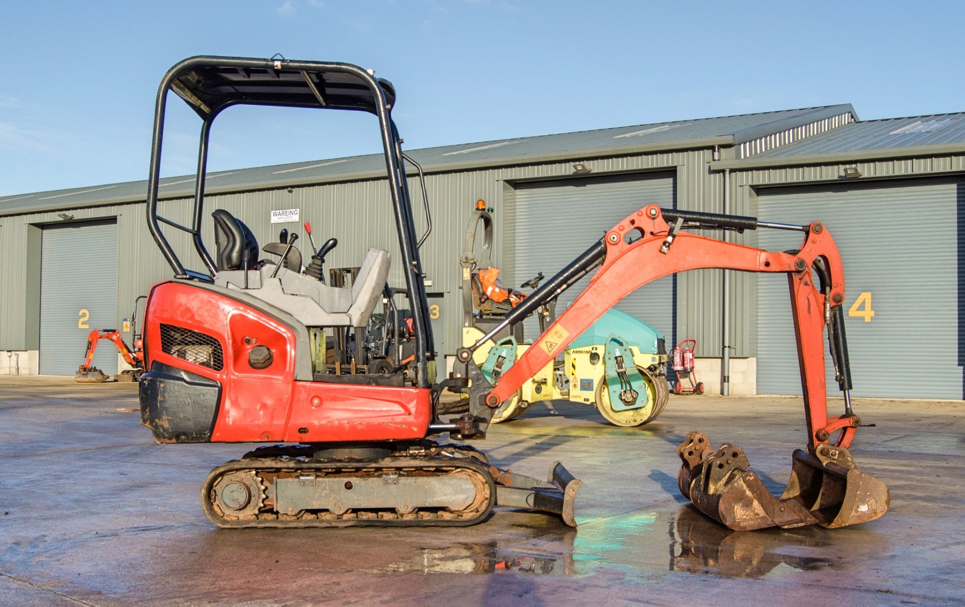 Kubota KX015-4 1.5 tonne rubber tracked mini excavator Year: 2015 S/N: 58352 Recorded Hours: 2725 - Image 8 of 24