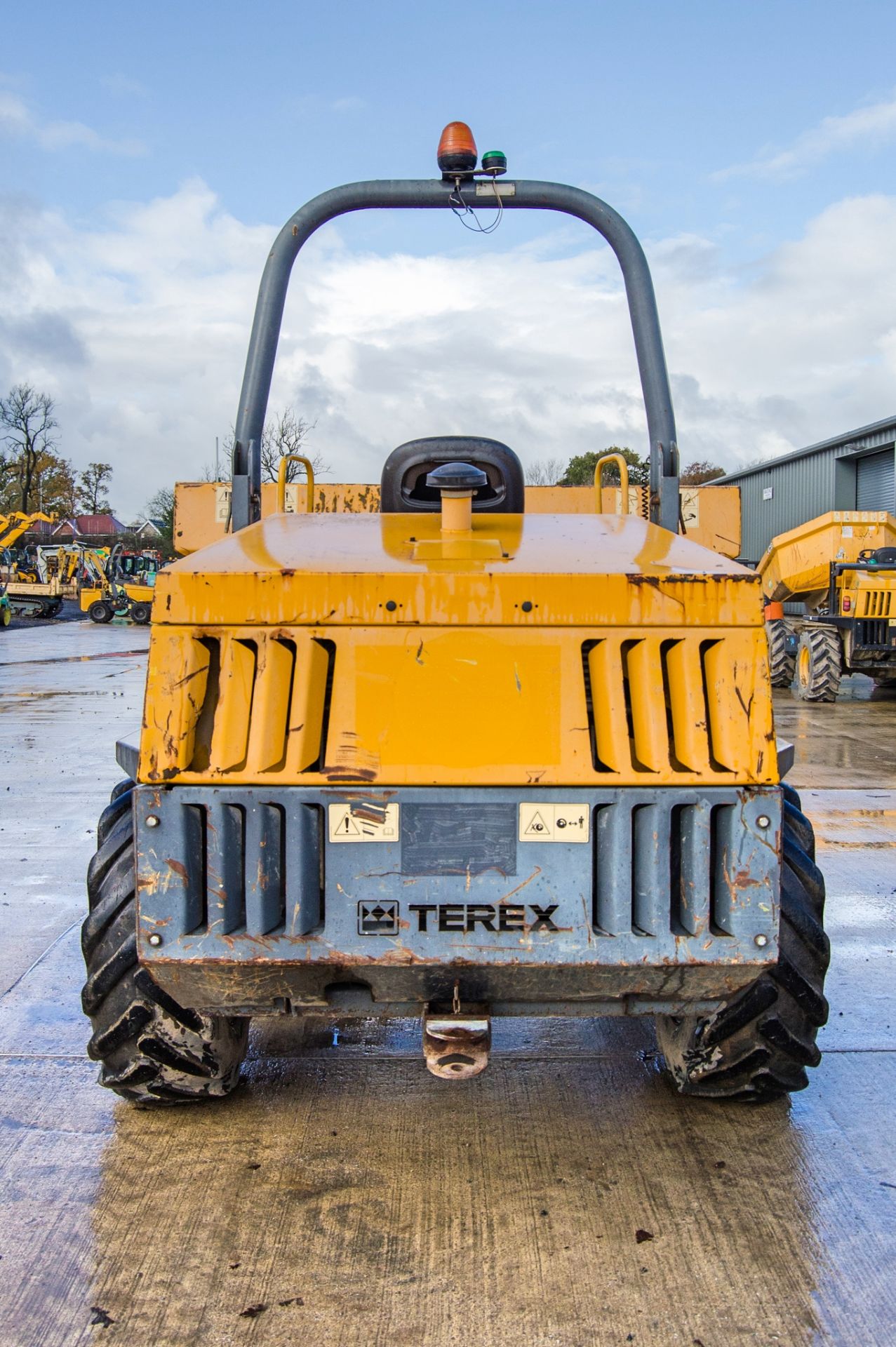 Terex TA6 6 tonne straight skip dumper Year: 2014 S/N: EE1PH4948 Recorded Hours: Not displayed ( - Image 6 of 23