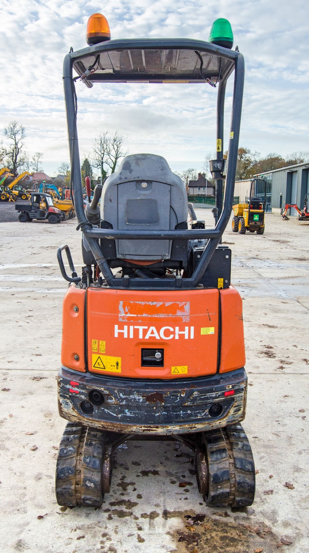 Hitachi Zaxis 19U 1.9 tonne rubber tracked mini excavator Year: 2017 S/N: P00031783 Recorded - Image 6 of 25