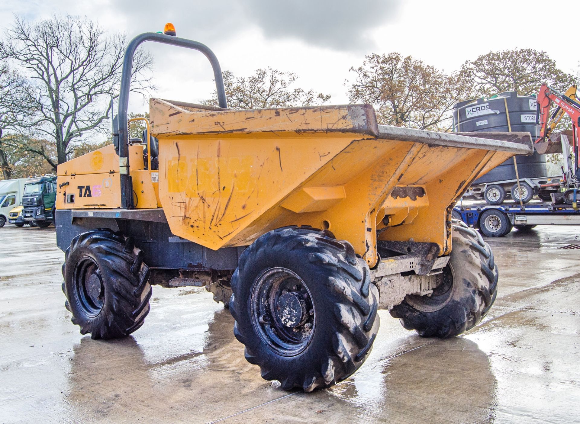 Terex TA6 6 tonne straight skip dumper Year: 2015 S/N:EF7PP7908 Recorded Hours: 2204 D2110 - Image 2 of 24