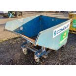 Conquip steel tipping skip A1285581