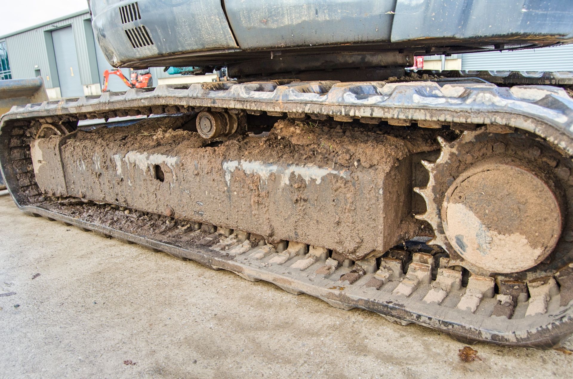 Kobelco SK50SR Grand 5 tonne rubber tracked excavator S/N: PJ06-08238 Recorded Hours: 2279 blade, - Image 12 of 24