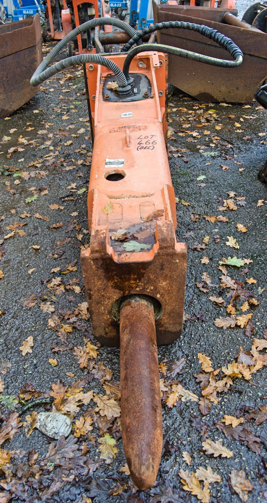 Construction Tools RX14L hydraulic breaker to suit 13-18 tonne excavator c/w headstock Pin diameter: - Image 4 of 5