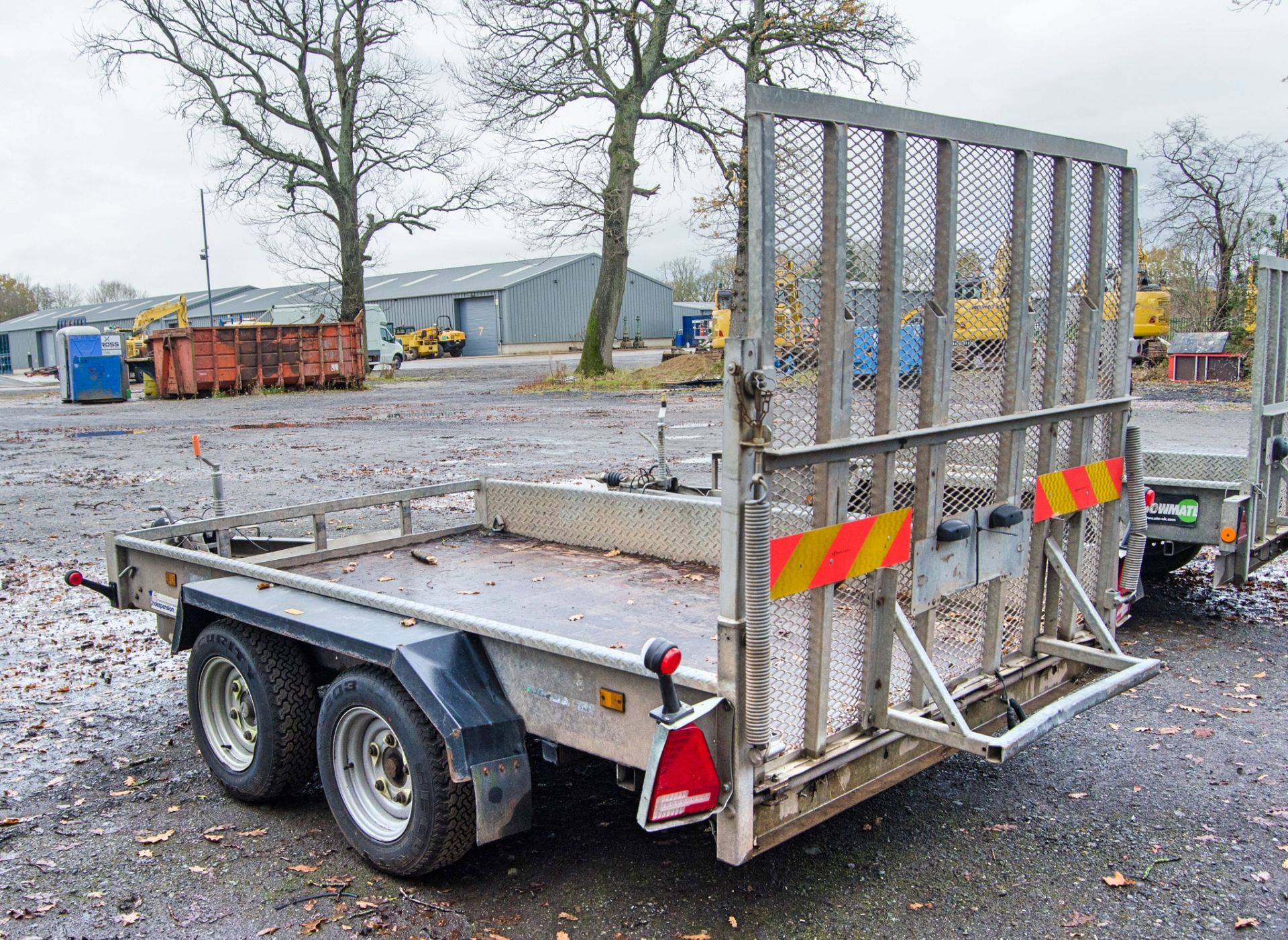 Indespension 10ft x 5ft tandem axle plant trailer S/N: 117661 A652730 - Image 4 of 6