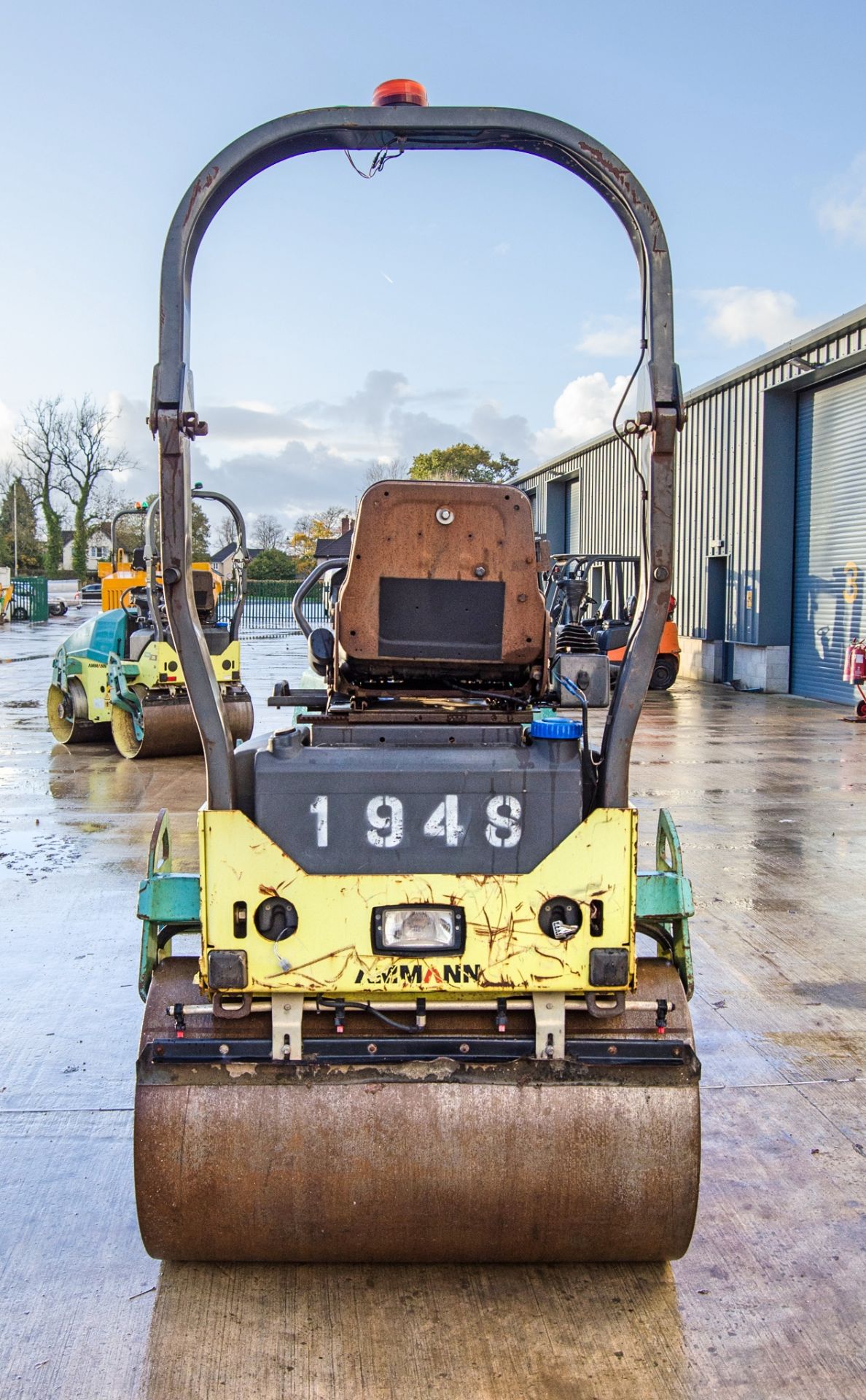 Ammann ARX26 double drum ride on roller Year: 2015 S/N: 6150026 Recorded Hours: 1351 1948 - Image 6 of 20