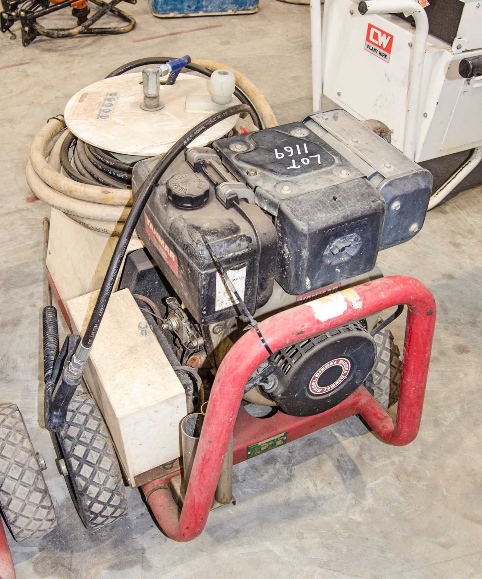 Brendon diesel driven pressure washer