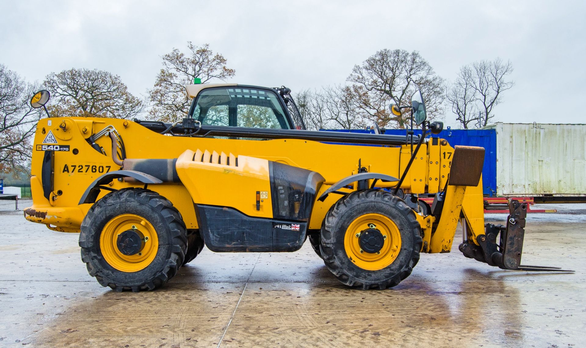 JCB 540-170 T4i IIIB 17 metre telescopic handler Year: 2016 S/N: 2461875 Recorded Hours: 5455 c/w - Image 7 of 25