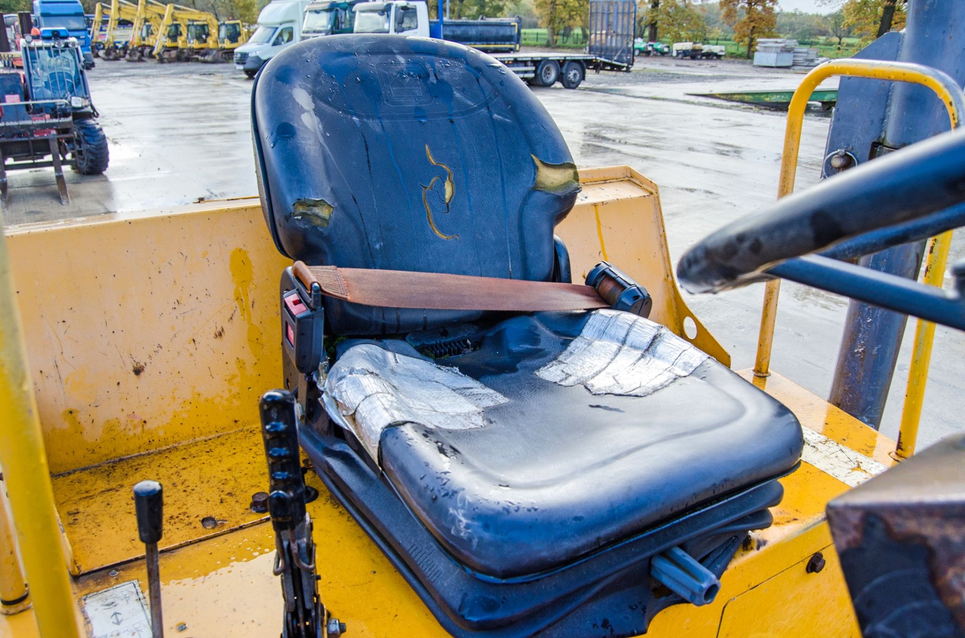 Terex TA6 6 tonne straight skip dumper Year: 2014 S/N: EE1PH4948 Recorded Hours: Not displayed ( - Image 18 of 23