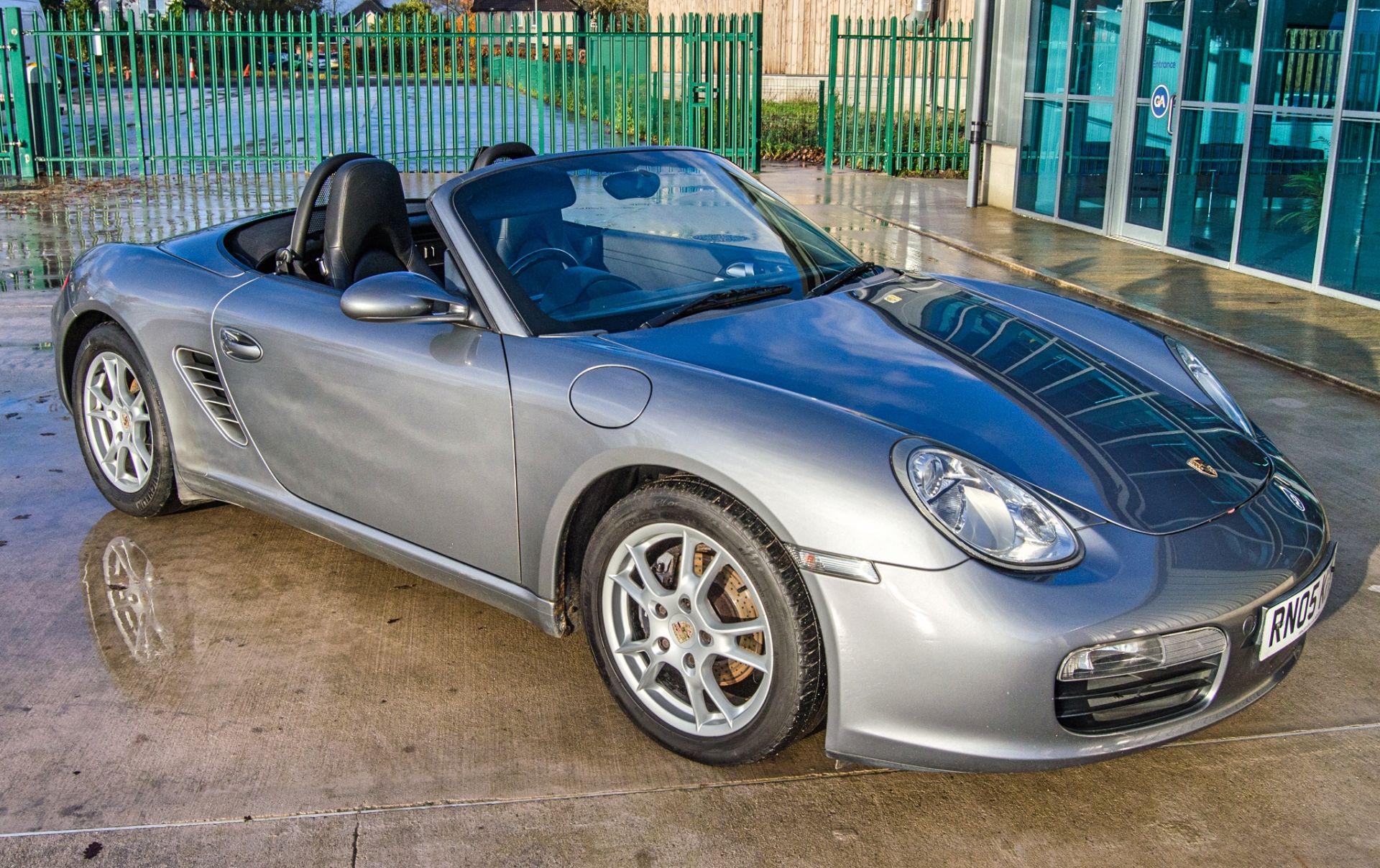 Porsche Boxster 2.7 litre 5 speed manual convertible roadster Registration Number: RN05 KFK Date - Image 9 of 45