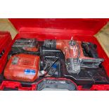 Hilti TE6-A36 cordless SDS rotary hammer drill c/w battery, charger and carry case 36BD596R