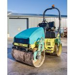 Ammann ARX26 double drum ride on roller Year: 2015 S/N: 6150215 Recorded Hours: 812 2048