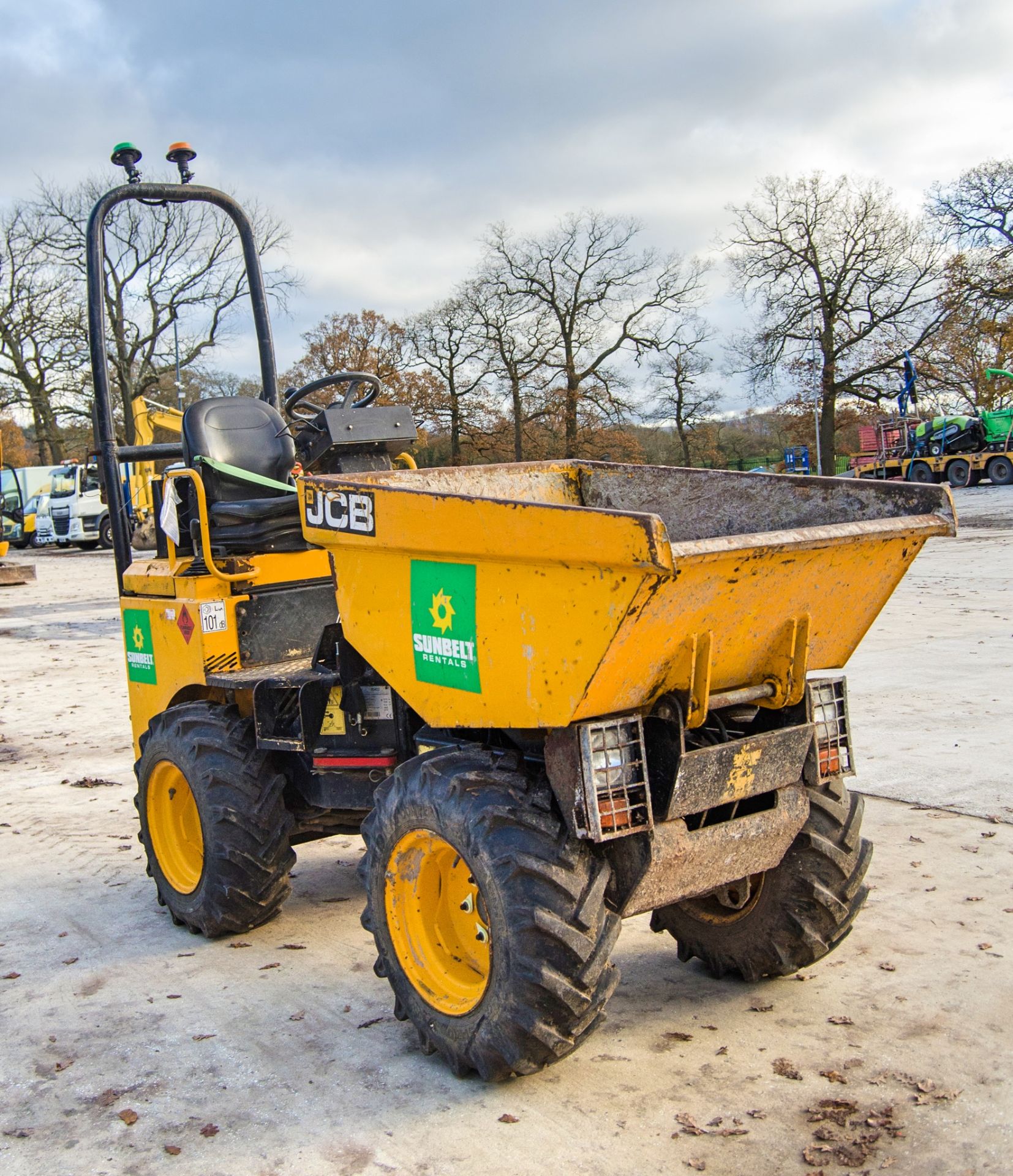 JCB 1THT 1 tone hi-tip dumper Year: 2015 S/N: EFFRA2577 Recorded Hours: 1082 A680948 ** Tip not - Image 2 of 23