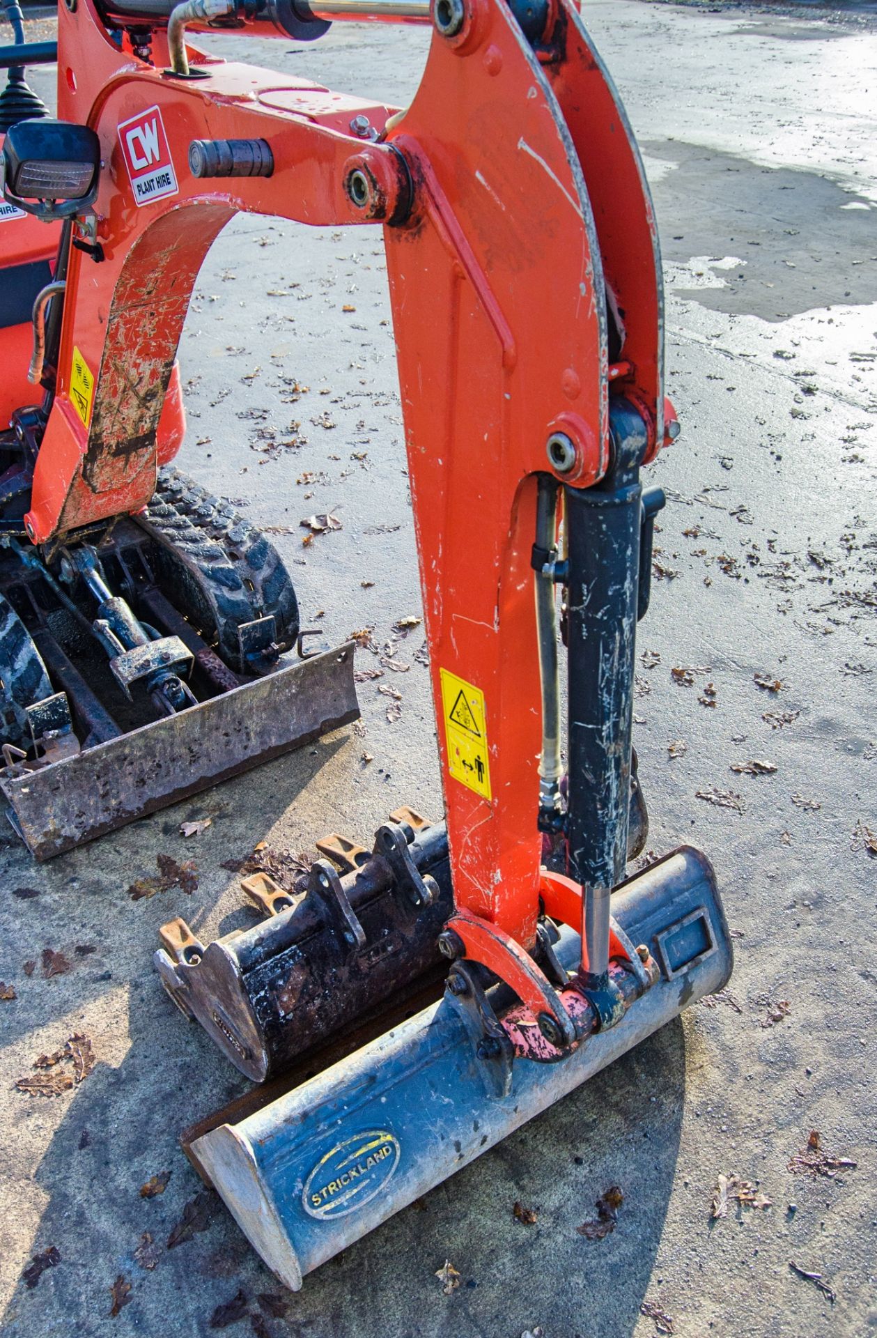 Kubota K008-3 0.8 tonne rubber tracked mini excavator Year: 2019 S/N: 31866 Recorded Hours: 1193 - Image 15 of 26