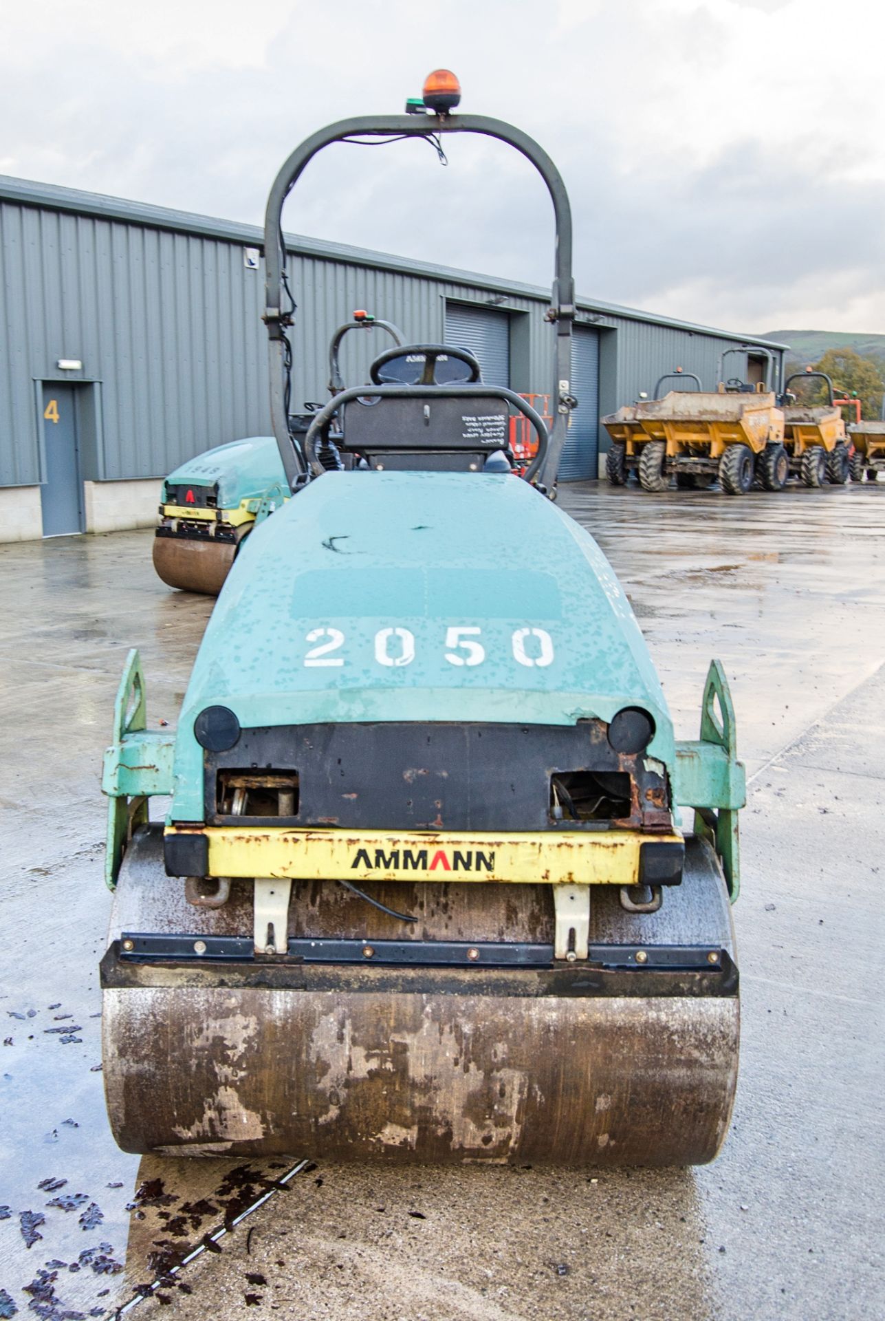 Ammann ARX26 double drum ride on roller Year: 2015 S/N: 6150216 Recorded Hours: 1125 2050 - Image 5 of 20