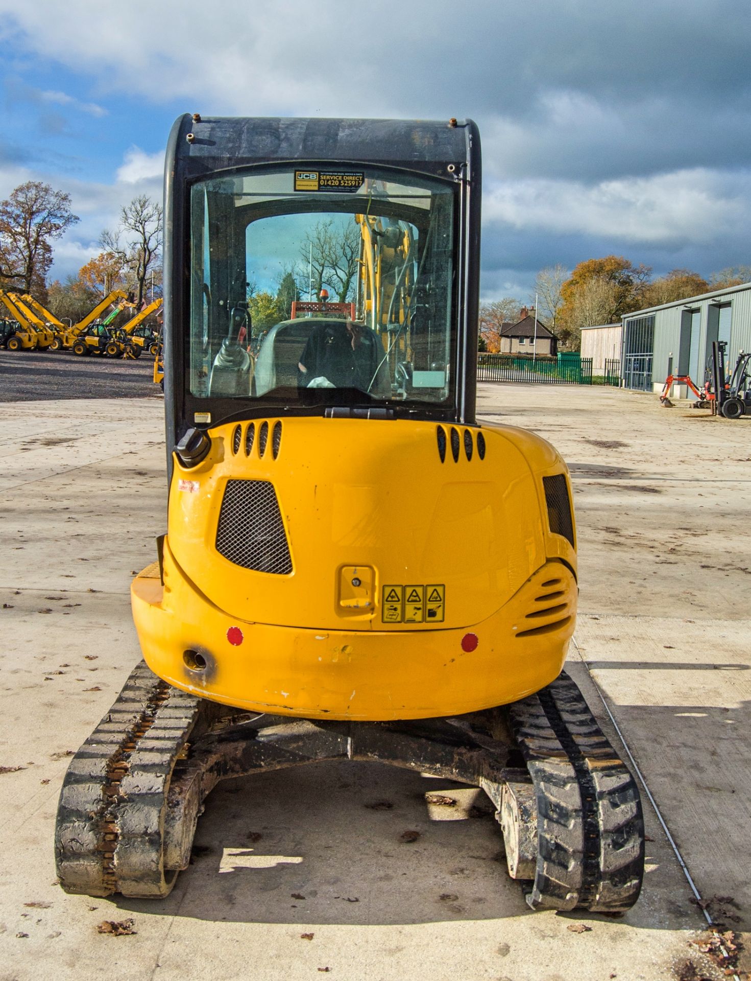 JCB 8030 ZTS 3 tonne rubber tracked mini excavator Year: 2015 S/N: 2432319 Recorded Hours: 3205 - Image 6 of 27