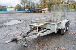 ME 8ft x 4ft tandem axle plant trailer S/N: H005316 A833300