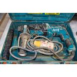 Makita HR2630 110v SDS rotary hammer drill c/w carry case E322913