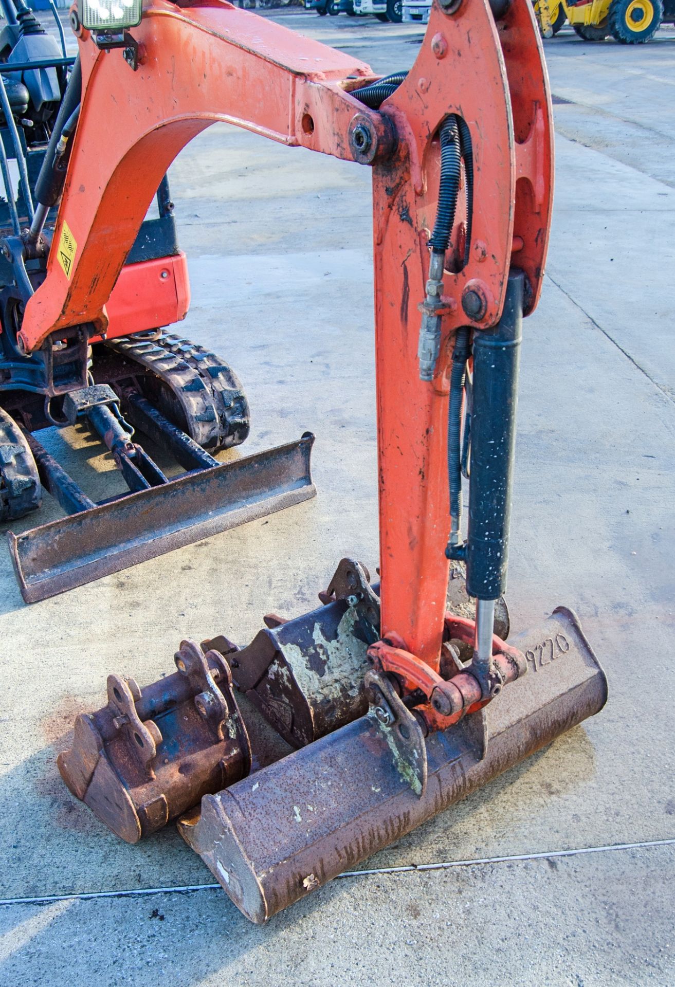 Kubota KX015-4 1.5 tonne rubber tracked mini excavator Year: 2015 S/N: 58352 Recorded Hours: 2725 - Image 15 of 24