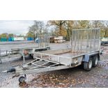 Indespension 10ft x 5ft tandem axle plant trailer S/N: 117661 A652730