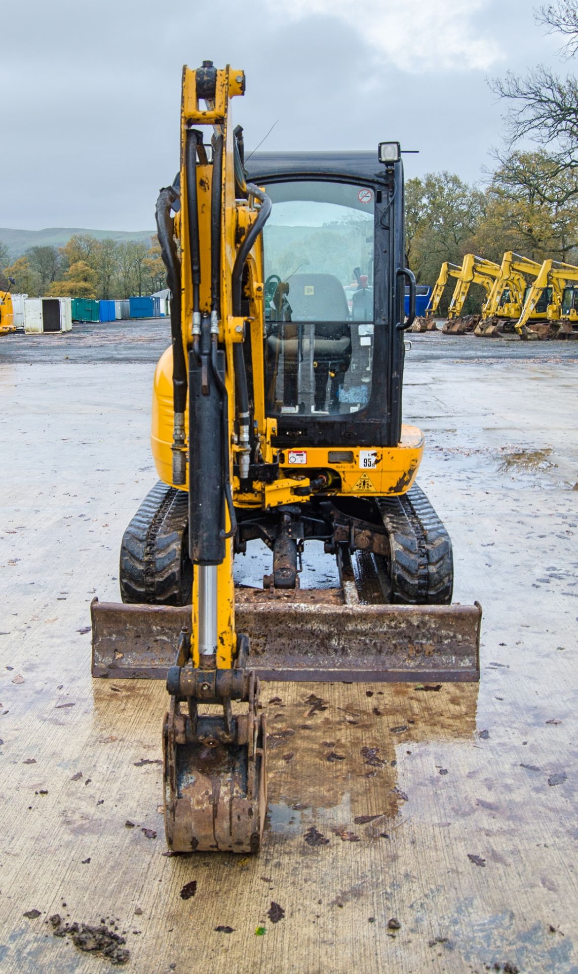 JCB 8030 ZTS 3 tonne rubber tracked mini excavator Year: 2014 S/N: 2432137 Recorded Hours: 3161 - Image 5 of 24