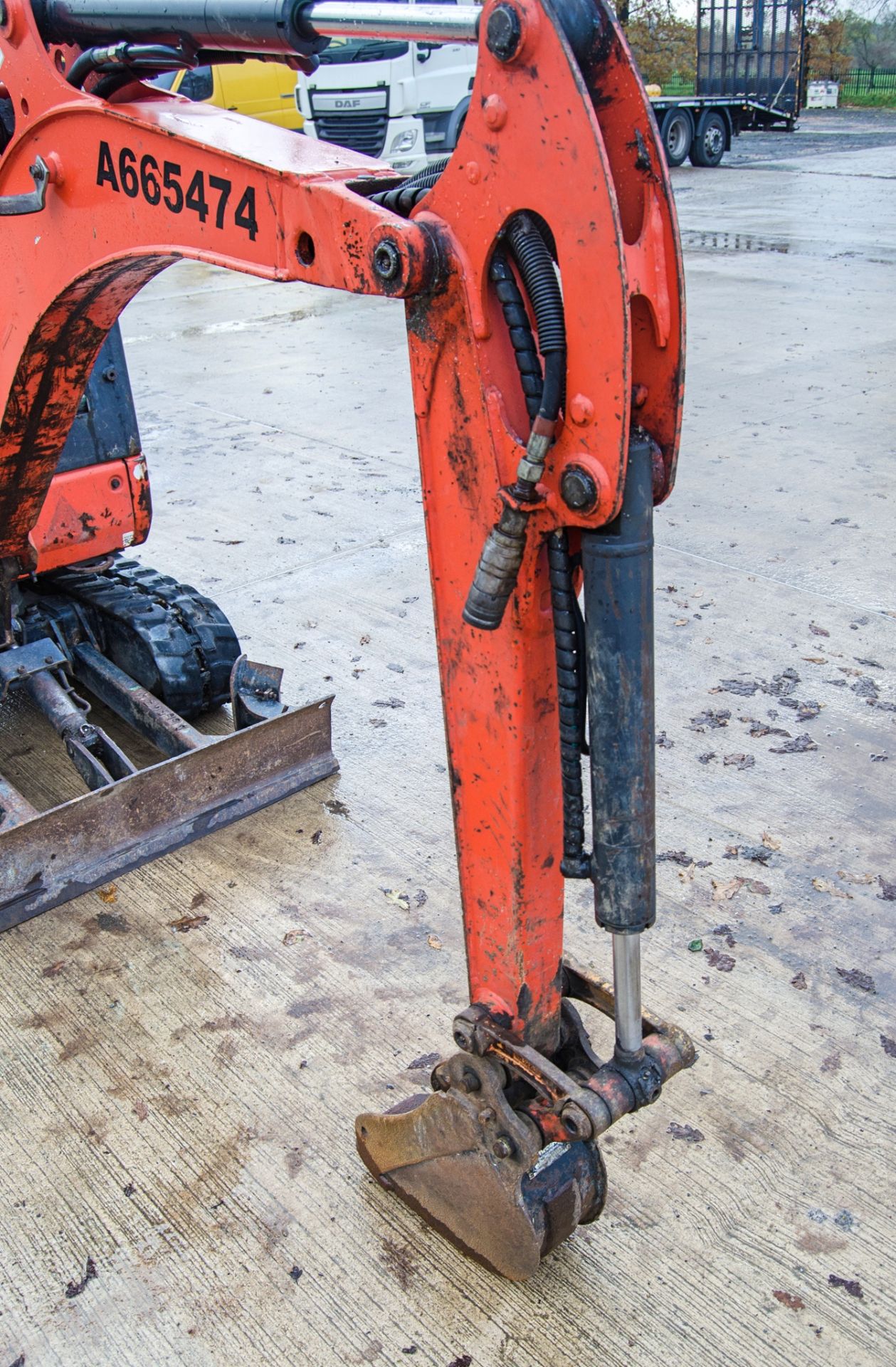 Kubota KX016-4 1.5 tonne rubber tracked mini excavator Year: 2015 S/N: 58861 Recorded Hours: 3280 - Image 15 of 26