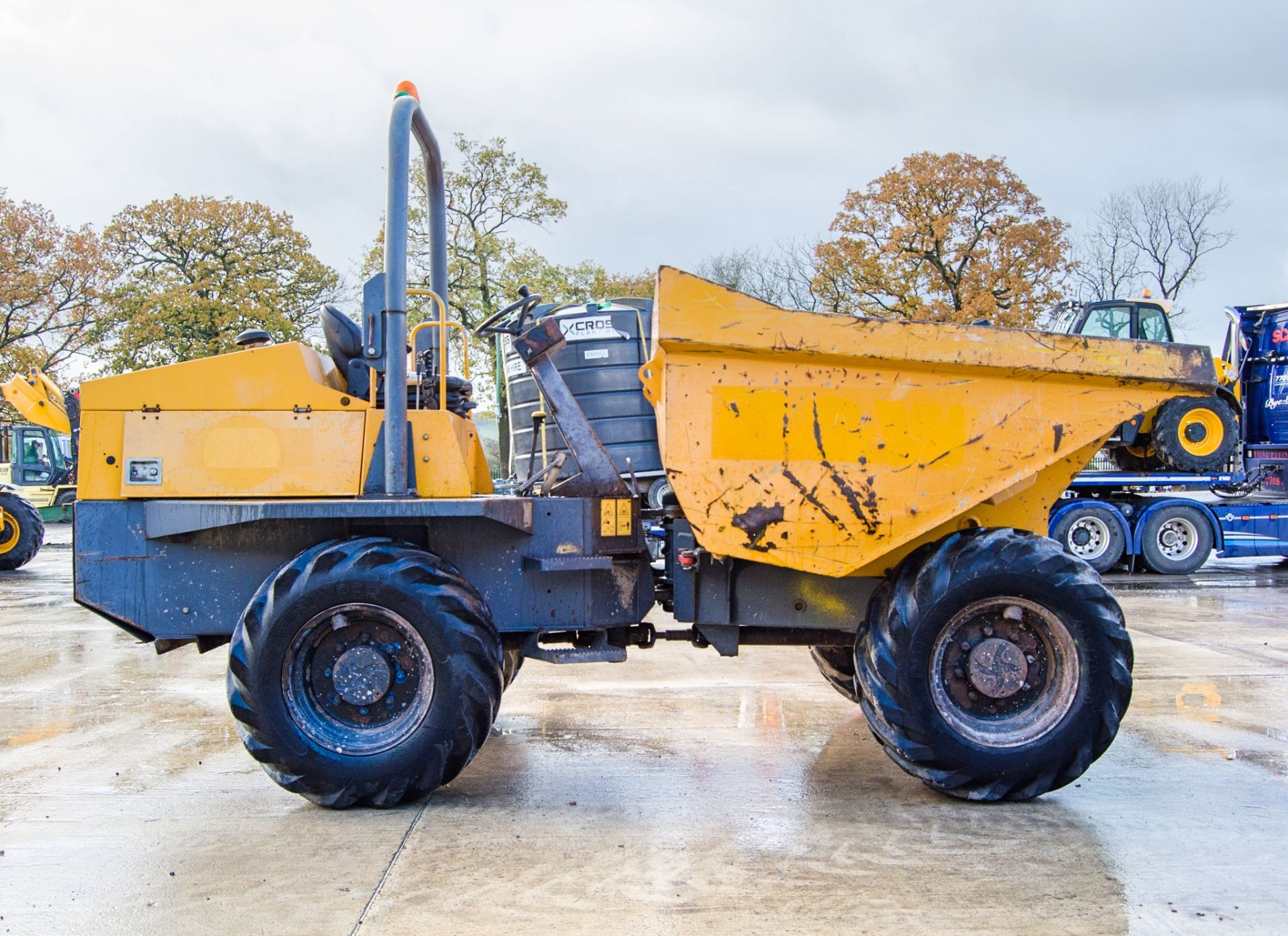Terex TA6 6 tonne straight skip dumper Year: 2014 S/N: EE1PH4948 Recorded Hours: Not displayed ( - Image 7 of 23