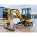 JCB 8025 ZTS 2.5 tonne rubber tracked mini excavator Year: 2013 S/N: 2226866 Recorded Hours: 3768