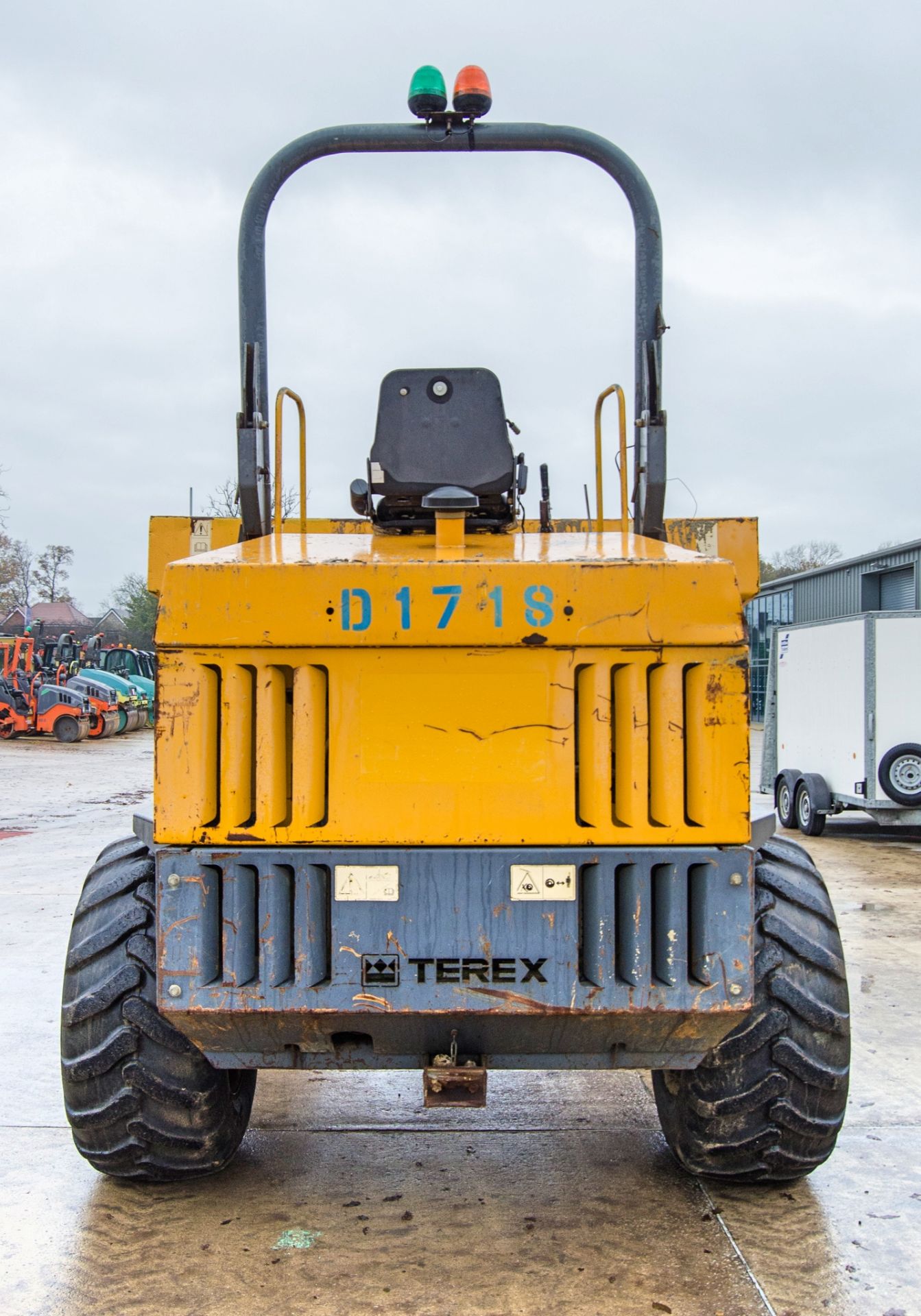 Terex TA9 9 tonne straight skip dumper Year: 2014 S/N: SLBD1DD0EE1PK4947 Recorded Hours: 598 D1718 - Image 6 of 24