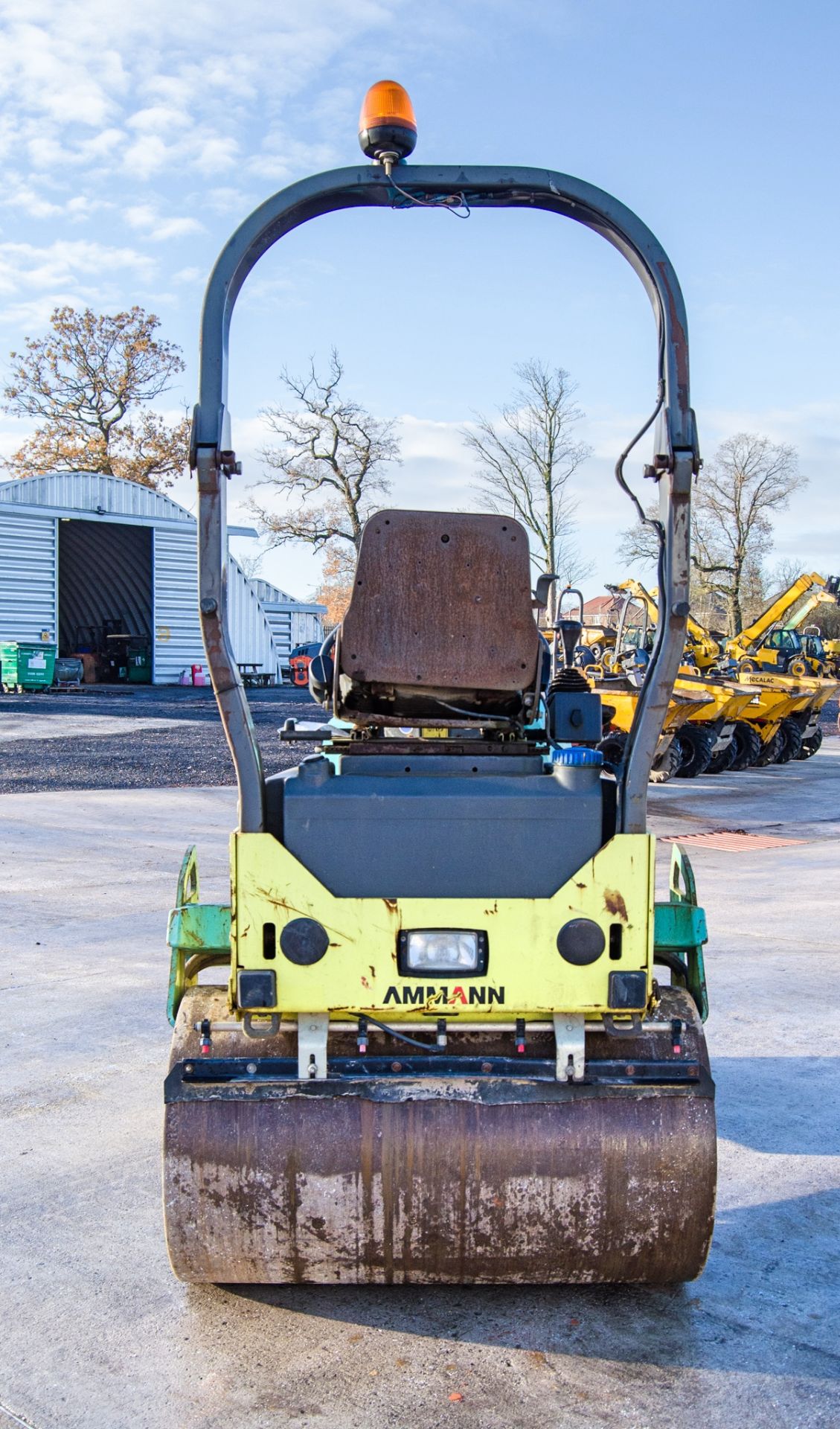 Ammann ARX26 double drum ride on roller Year: 2015 S/N: 6150215 Recorded Hours: 812 2048 - Image 6 of 21