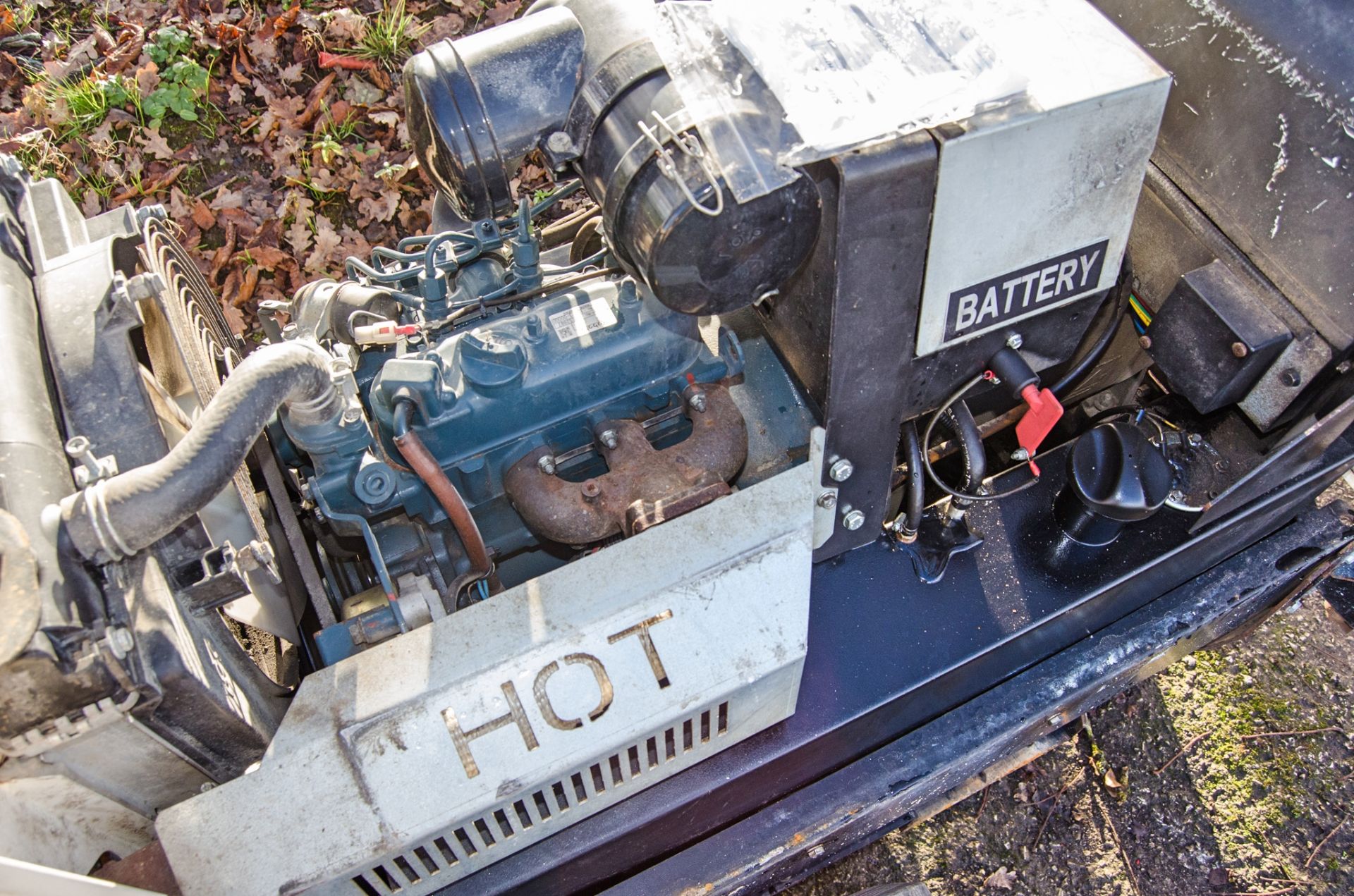 MHM MG10000 SSK-V 10 kva diesel driven generator S/N: 229150122 Recorded hours: 3502 A723472 - Image 5 of 6