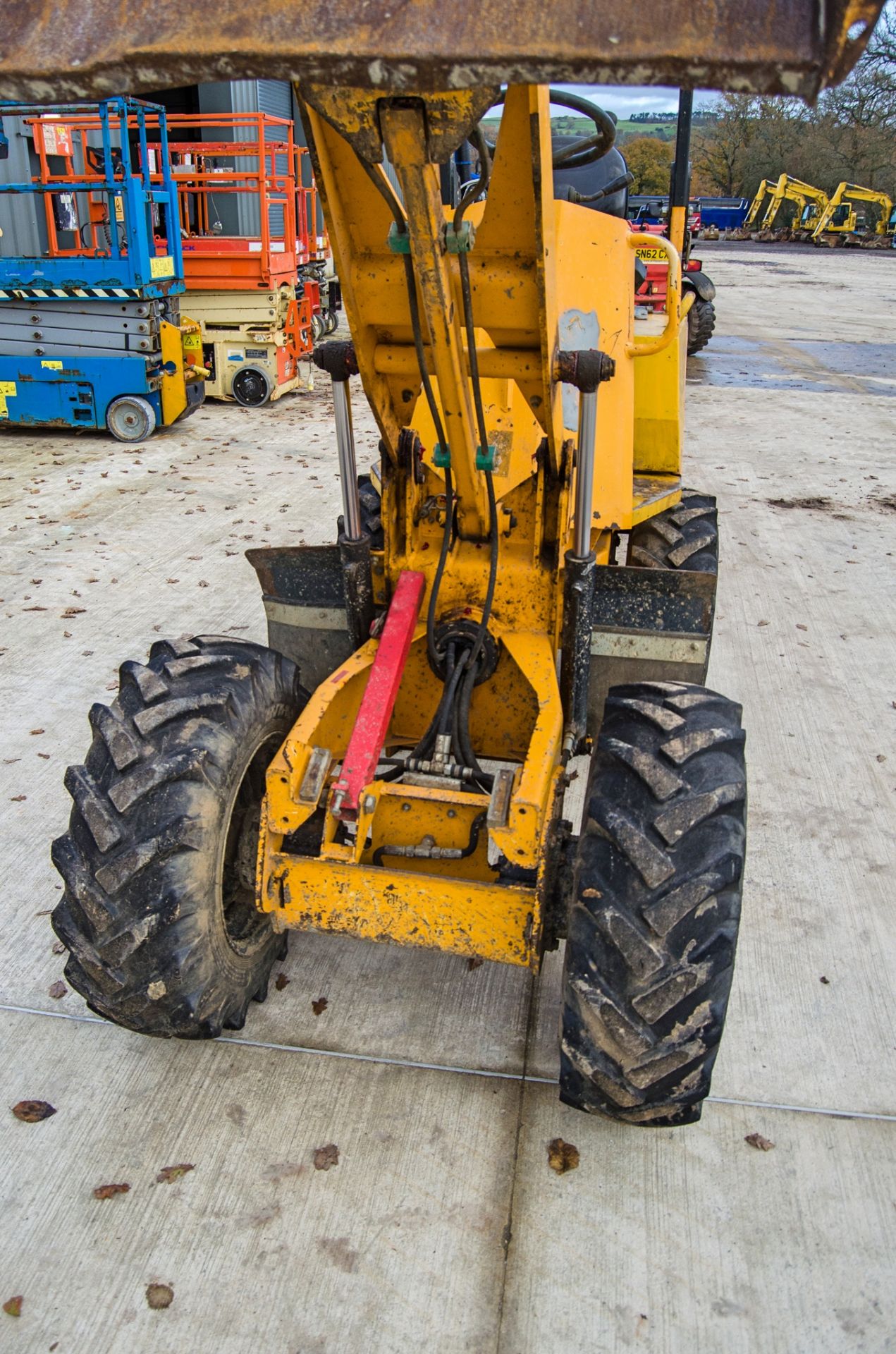 Thwaites 1 tone hi-tip dumper Year: 2014 S/N: 417C7940 Recorded Hours: 1829 - Image 10 of 22