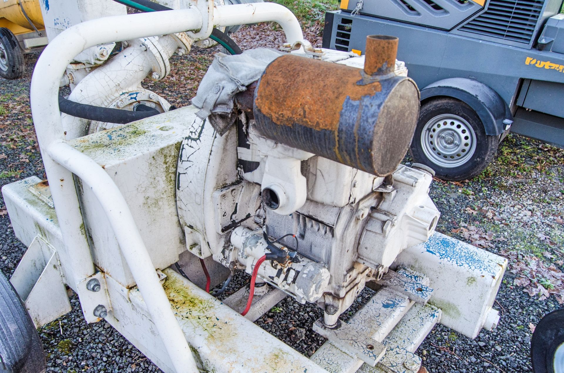 Sykes diesel driven site water pump A942378 - Image 5 of 5