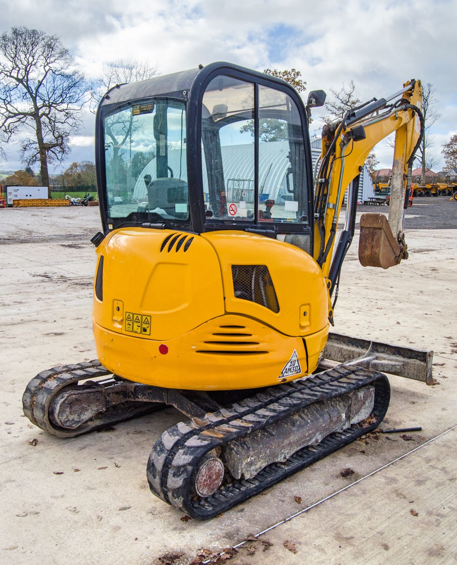 JCB 8030 ZTS 3 tonne rubber tracked mini excavator Year: 2015 S/N: 2432319 Recorded Hours: 3205 - Image 22 of 27