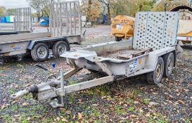 Ifor Williams GH84BT 8ft x 4ft tandem axle plant trailer S/N: 638931 ** No VAT on hammer but VAT