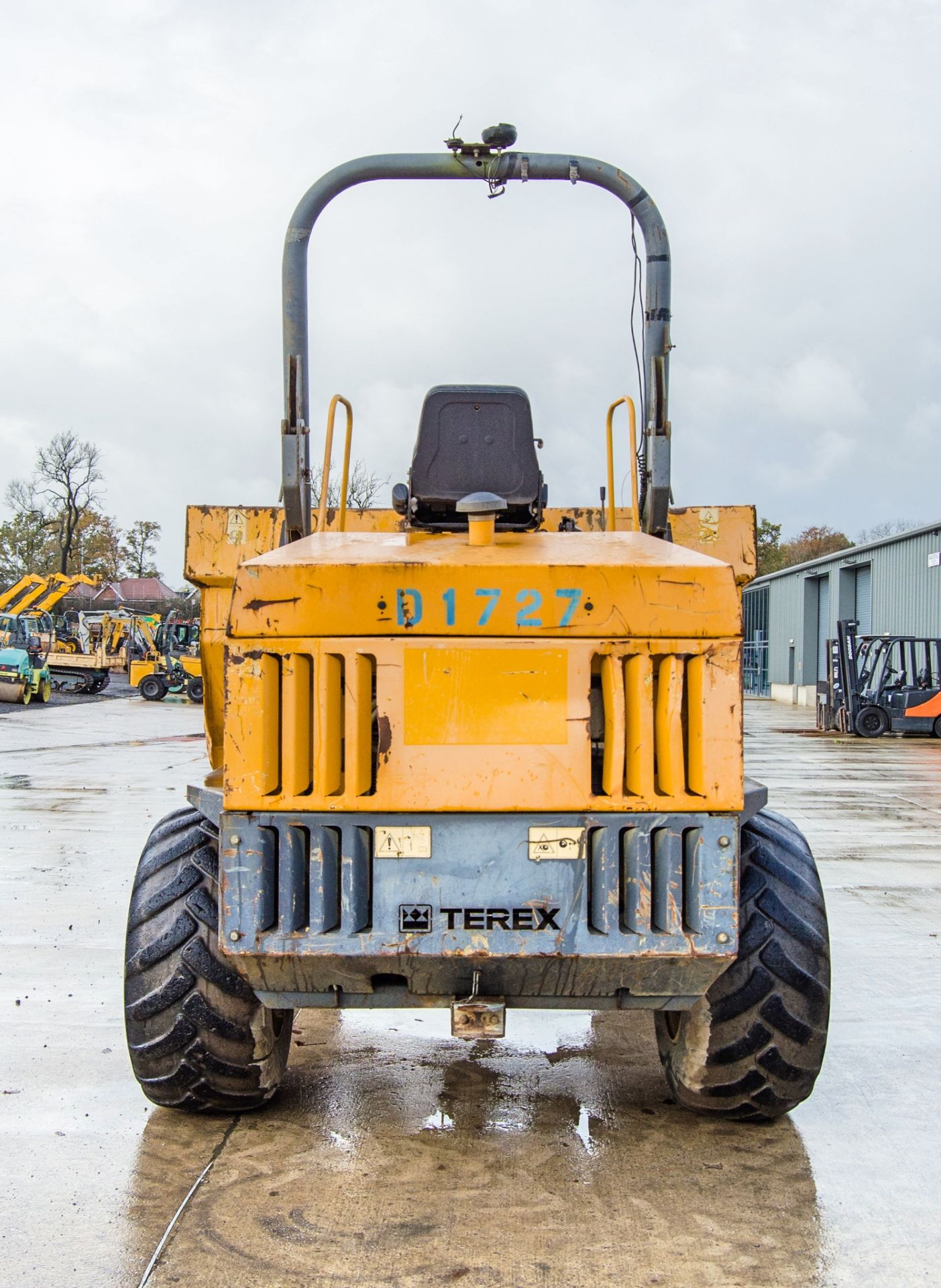 Terex TA9 9 tonne straight skip dumper Year: 2014 S/N: EE1PK5033 Recorded Hours: 3317 D1727 - Image 6 of 23