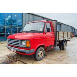 Ford Transit 2 litre petrol drop side pick up Registration Number: B750 BTW Date of Registration: