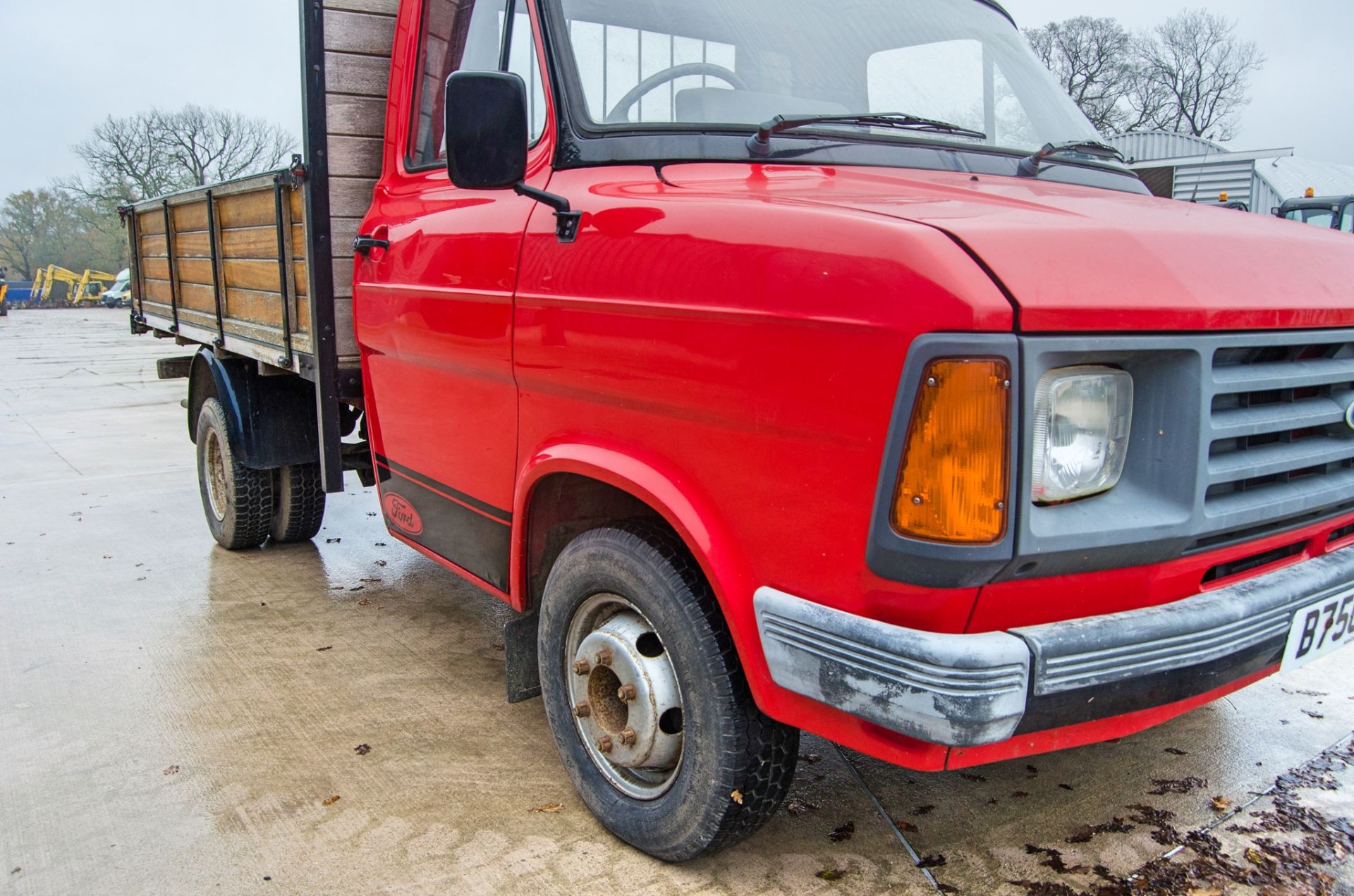 Ford Transit 2 litre petrol drop side pick up Registration Number: B750 BTW Date of Registration: - Image 10 of 29