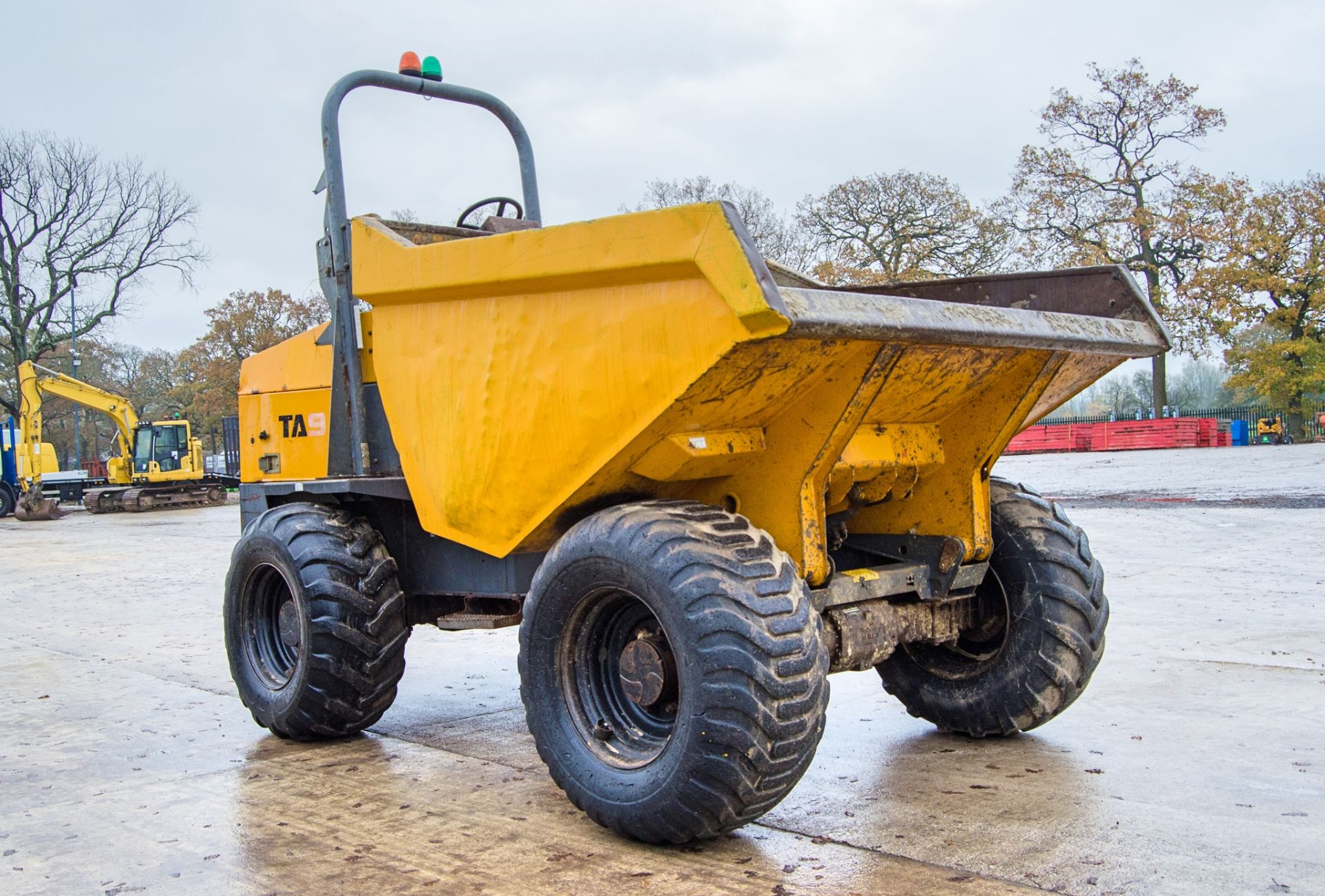 Terex TA9 9 tonne straight skip dumper Year: 2014 S/N: SLBD1DD0EE1PK4947 Recorded Hours: 598 D1718 - Image 2 of 24