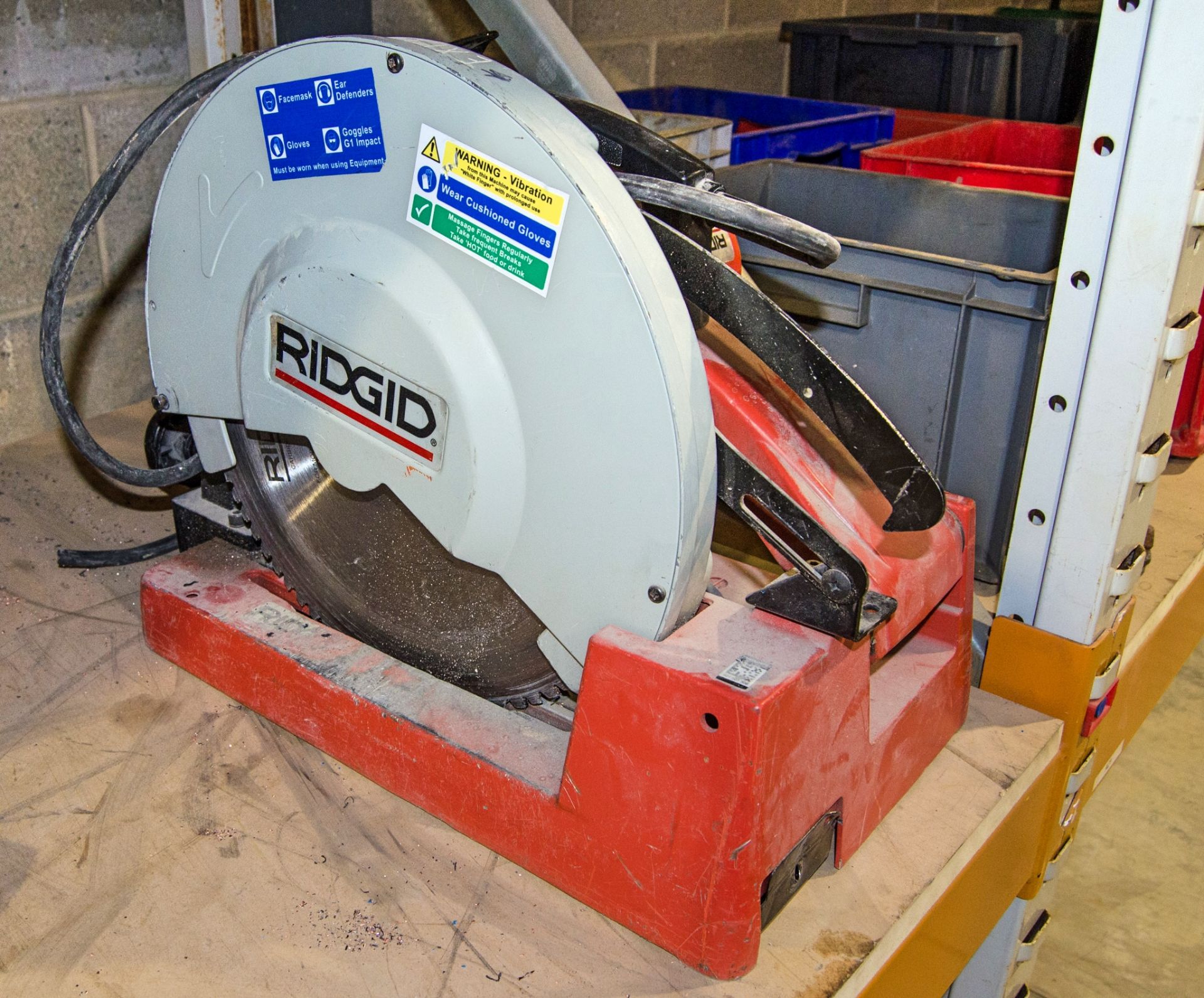 Ridgid 5904 110v circular saw EXP1270 - Image 2 of 2