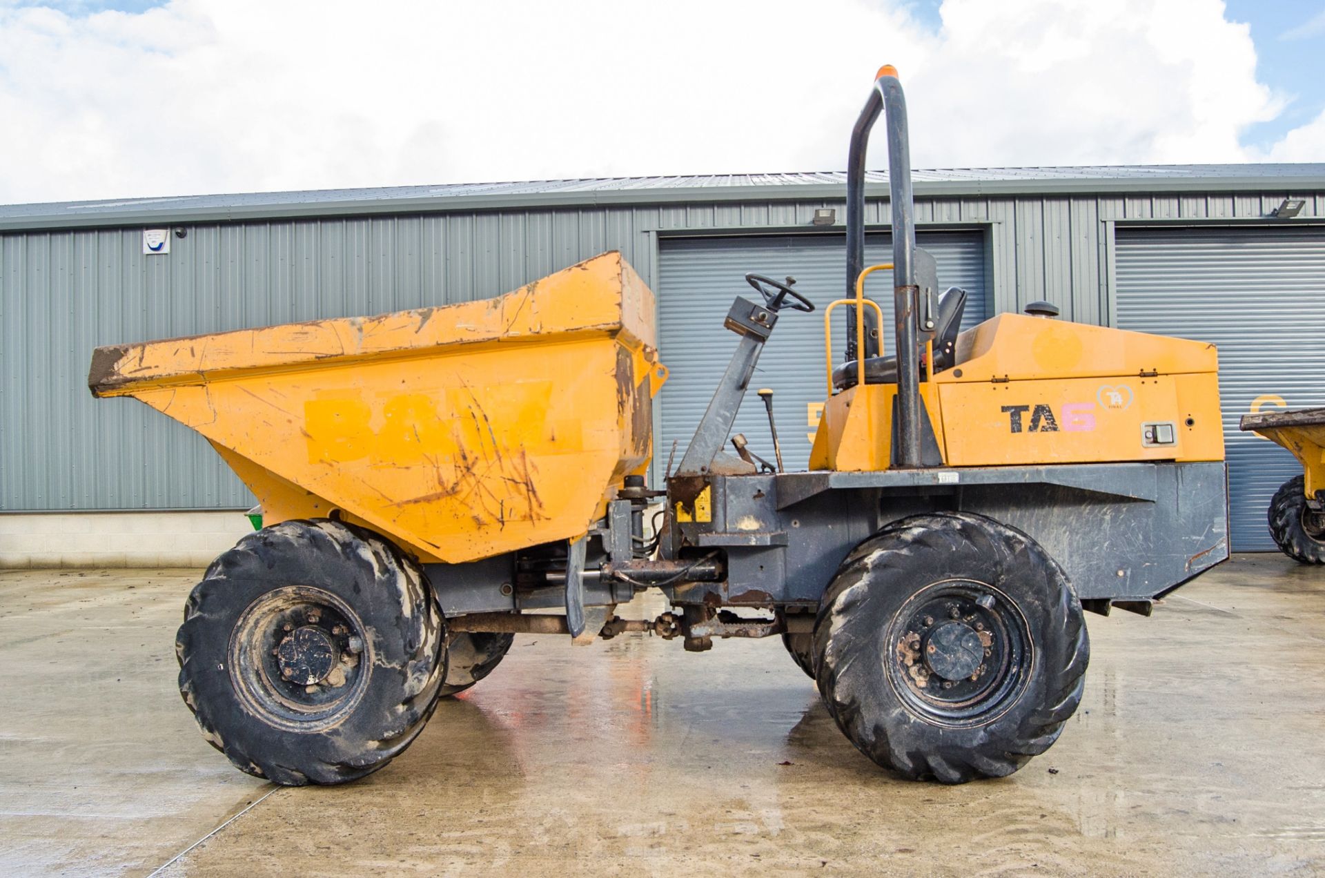 Terex TA6 6 tonne straight skip dumper Year: 2015 S/N:EF7PP7908 Recorded Hours: 2204 D2110 - Image 8 of 24