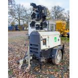 Trime X-ECOK2 diesel driven 6-head LED fast tow lighting tower Year: 2017 S/N: 200171317 Recorded
