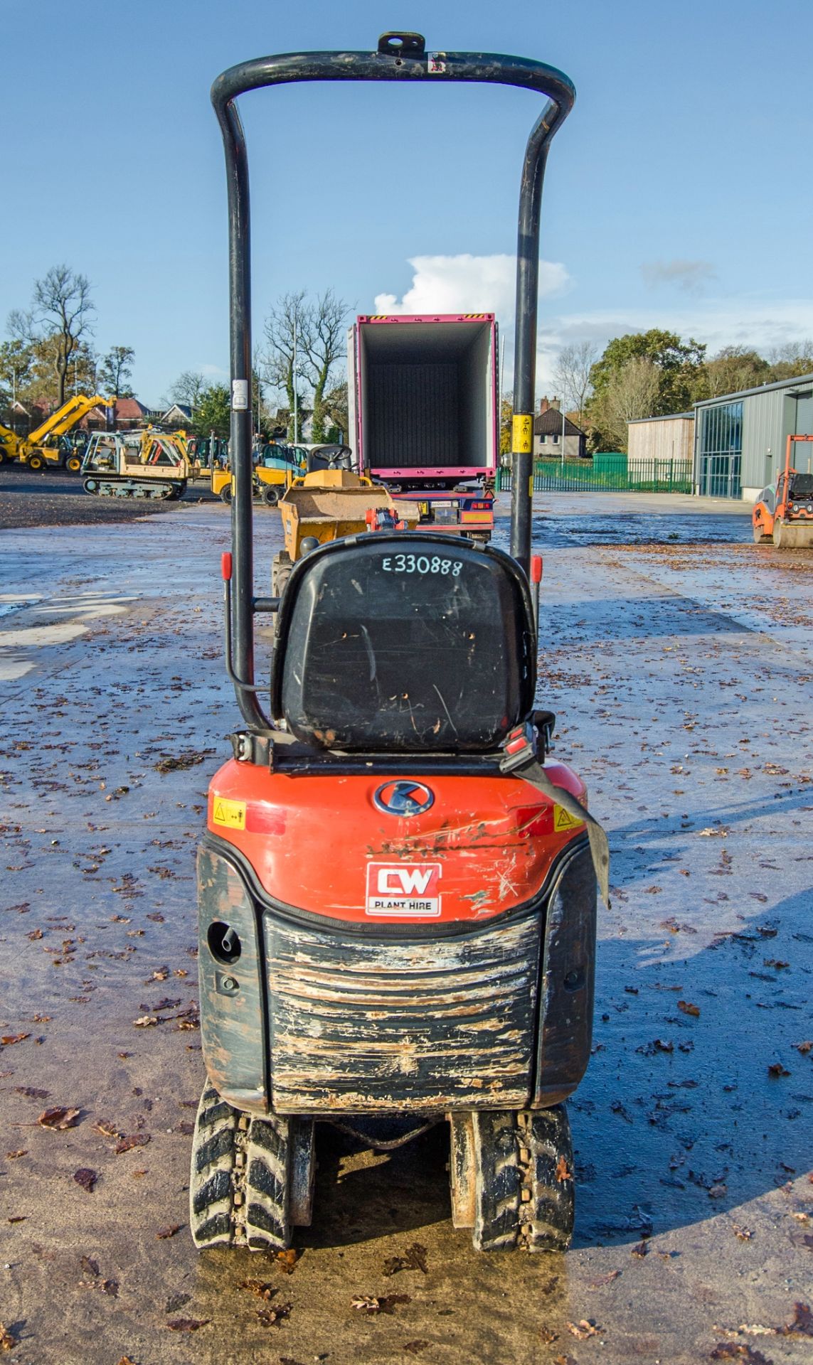 Kubota K008-3 0.8 tonne rubber tracked mini excavator Year: 2019 S/N: 31866 Recorded Hours: 1193 - Image 6 of 26